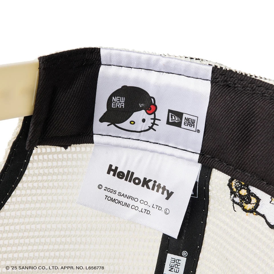 ニューエラ（NEW ERA）（メンズ、レディース）9FORTY A-Frame トラッカー HELLO KITTY ラインストーン キャップ 14348619