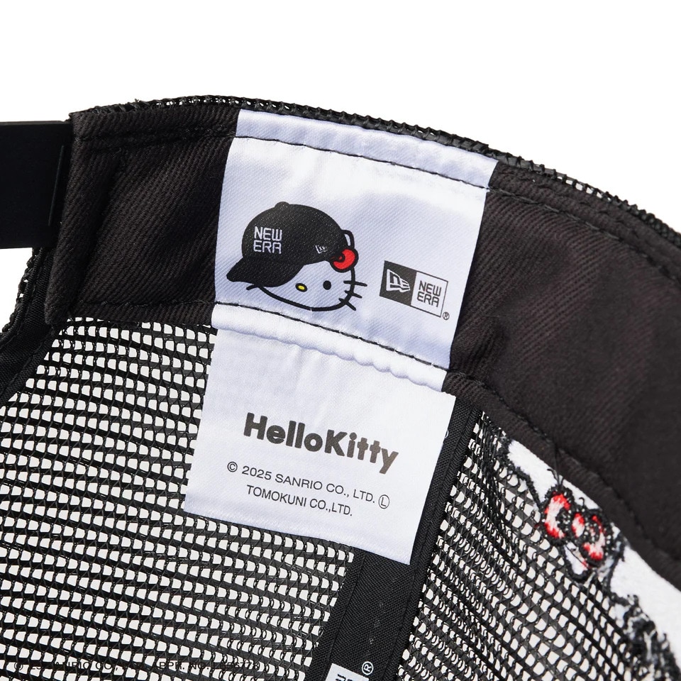 ニューエラ（NEW ERA）（メンズ、レディース）9FORTY A-Frame トラッカー HELLO KITTY ラインストーン キャップ 14348620