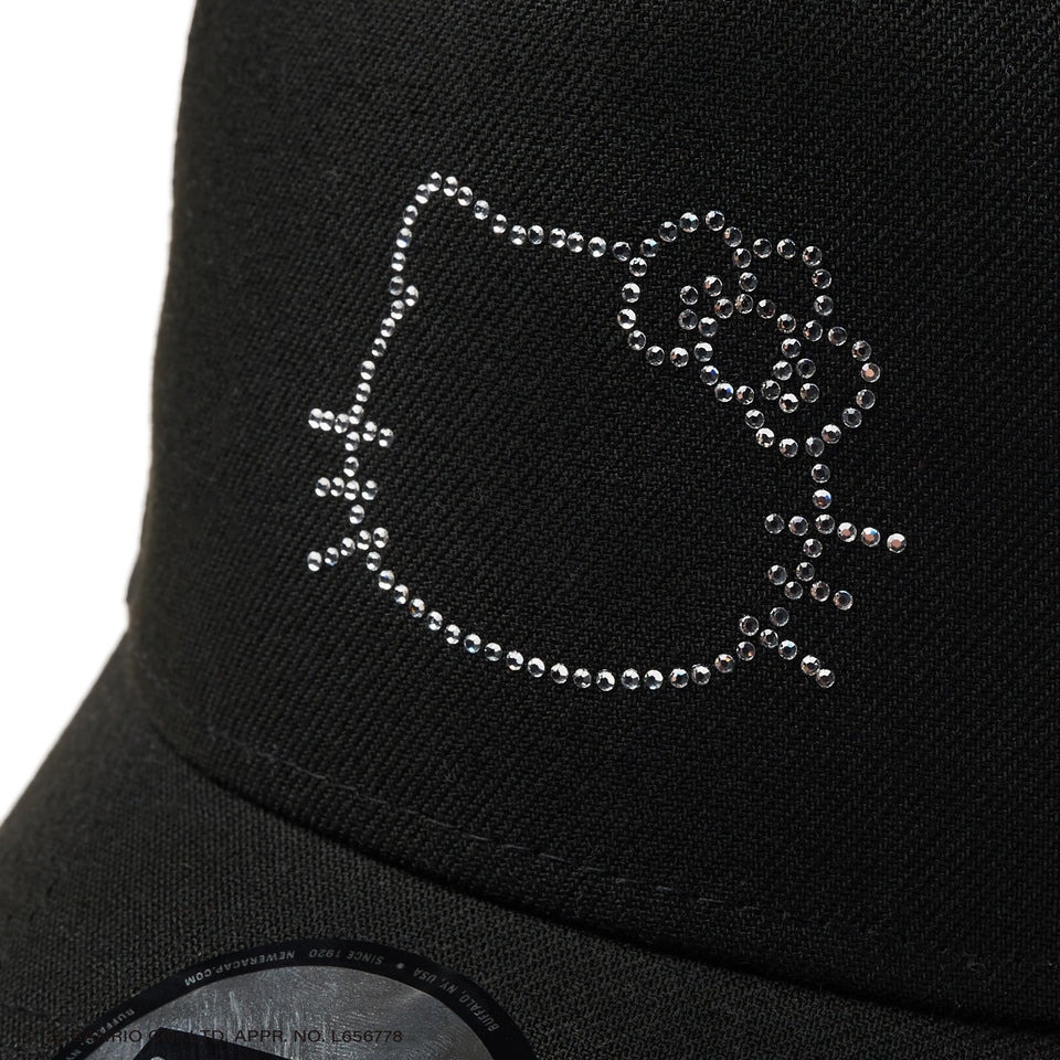 ニューエラ（NEW ERA）（メンズ、レディース）9FORTY A-Frame トラッカー HELLO KITTY ラインストーン キャップ 14348620