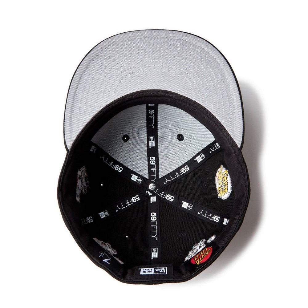 ニューエラ（NEW ERA）（メンズ、レディース）帽子 キャップ 59FIFTY SANTA CRUZ オールオーバー スクリーミングハンド 14384270