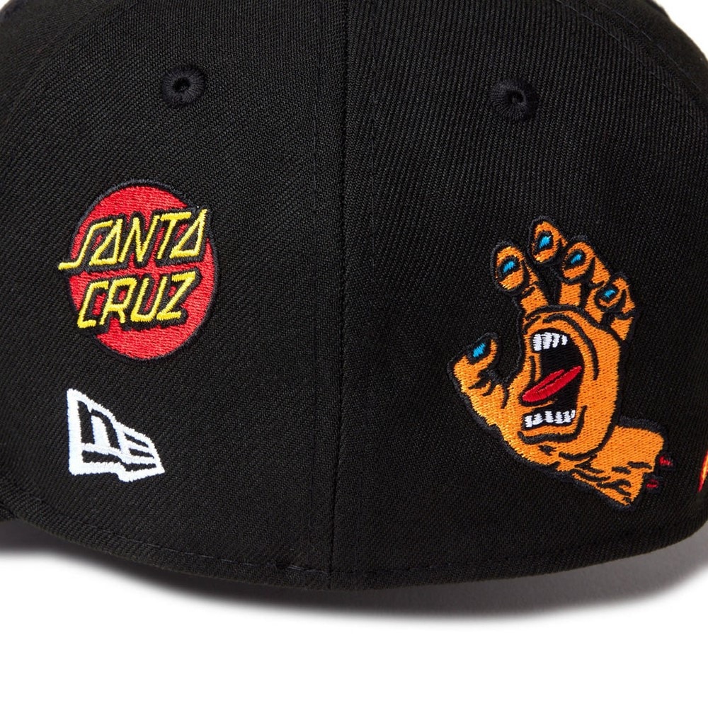 ニューエラ（NEW ERA）（メンズ、レディース）帽子 キャップ 59FIFTY SANTA CRUZ オールオーバー スクリーミングハンド 14384270