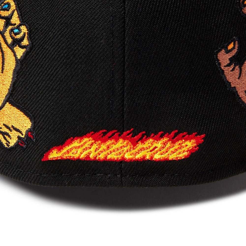 ニューエラ（NEW ERA）（メンズ、レディース）帽子 キャップ 59FIFTY SANTA CRUZ オールオーバー スクリーミングハンド 14384270