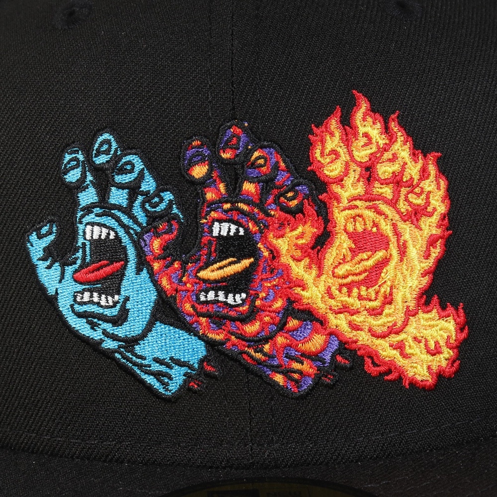 ニューエラ（NEW ERA）（メンズ、レディース）帽子 キャップ 59FIFTY SANTA CRUZ 3スクリーミングハンド 14384271