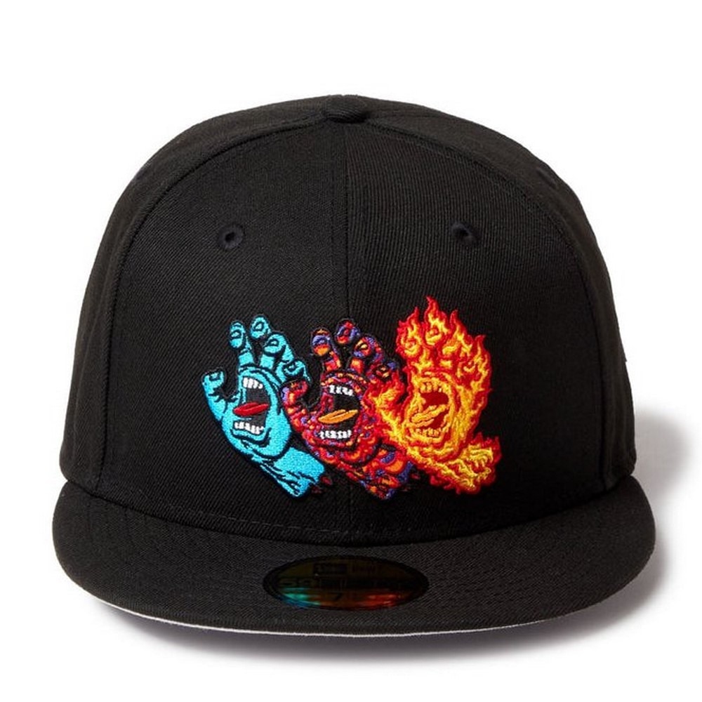 ニューエラ（NEW ERA）（メンズ、レディース）帽子 キャップ 59FIFTY SANTA CRUZ 3スクリーミングハンド 14384271