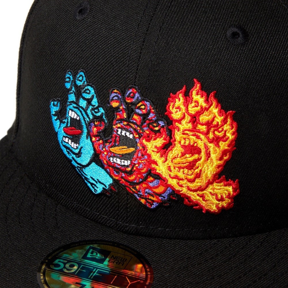 ニューエラ（NEW ERA）（メンズ、レディース）帽子 キャップ 59FIFTY SANTA CRUZ 3スクリーミングハンド 14384271