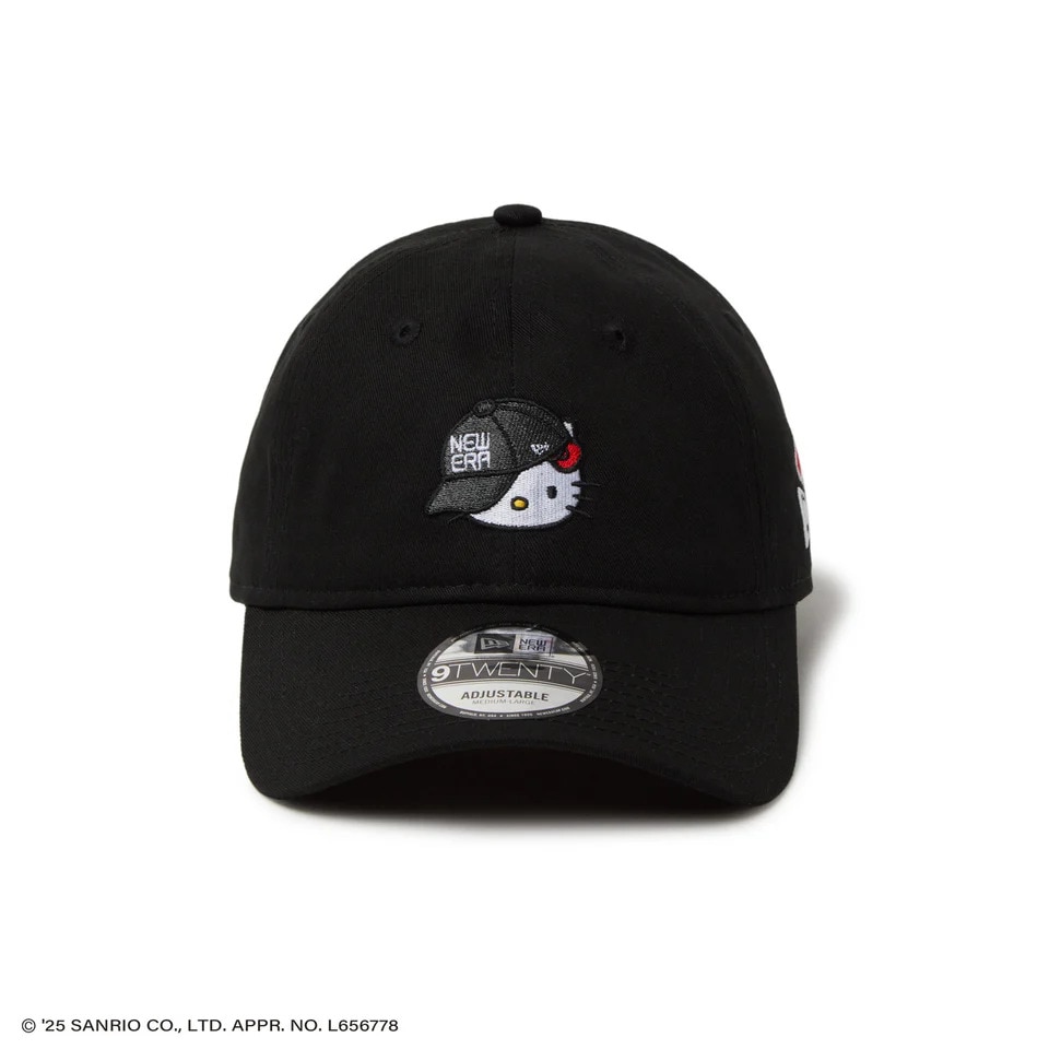ニューエラ（NEW ERA）（メンズ、レディース）9TWENTY ハローキティ キャップ ブラック 14432201