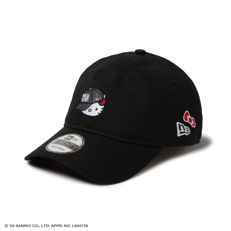 ニューエラ（NEW ERA）（メンズ、レディース）9TWENTY ハローキティ キャップ ブラック 14432201