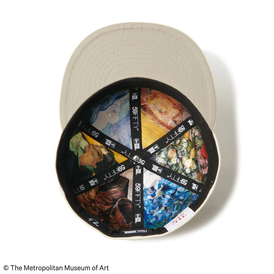 ニューエラ（NEW ERA）（メンズ、レディース）キャップ 59FIFTY The Met ライニングアート ワインコルク 14457390