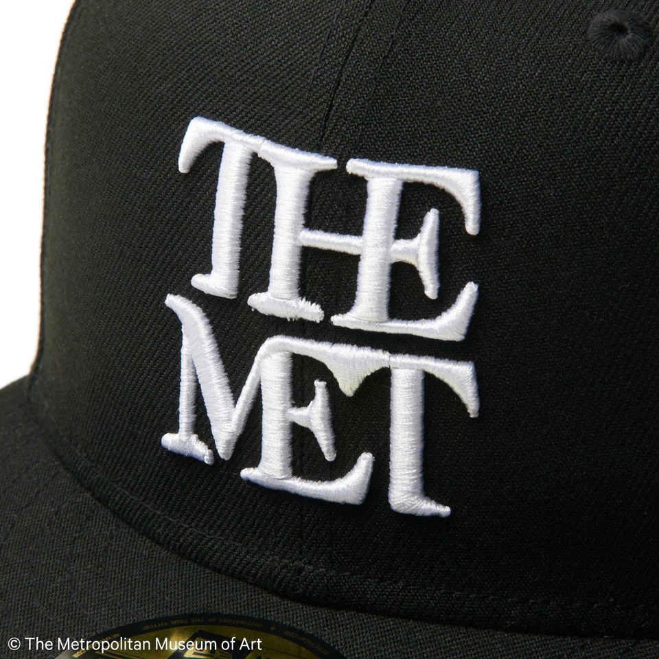 ニューエラ（NEW ERA）（メンズ、レディース）キャップ 59FIFTY The Met ライニングアート ブラック/ホワイト 14457391