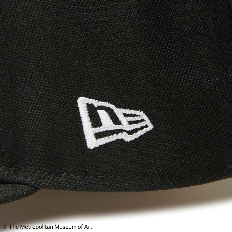 ニューエラ（NEW ERA）（メンズ、レディース）キャップ 59FIFTY The Met ライニングアート ブラック/ホワイト 14457391