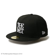 (メンズ、レディース)キャップ 59FIFTY The Met ライニングアート ブラック/ホワイト 14457391