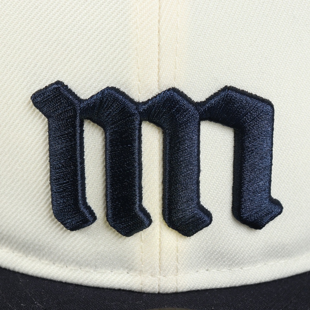ニューエラ（NEW ERA）（メンズ、レディース）キャップ 59FIFTY ソフトバックラム クローム ネイビーバイザー 14460929
