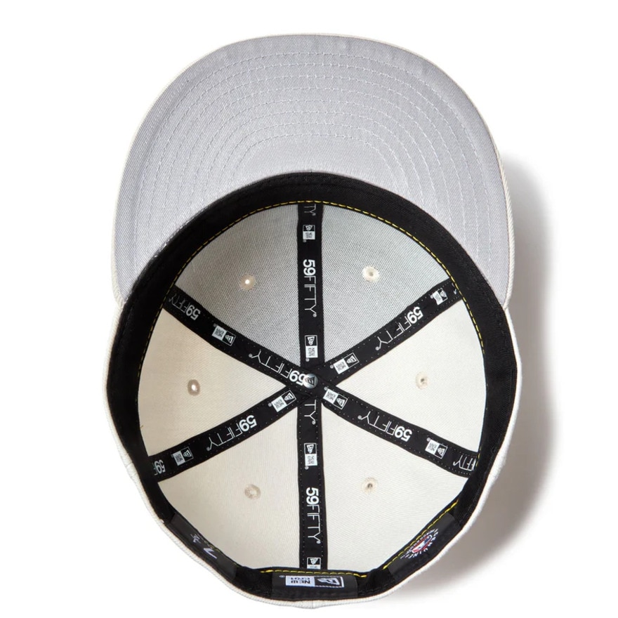 ニューエラ（NEW ERA）（メンズ、レディース）キャップ 59FIFTY ニューヨーク・ヤンキース サンディーリネン ストーンバイザー 14460934