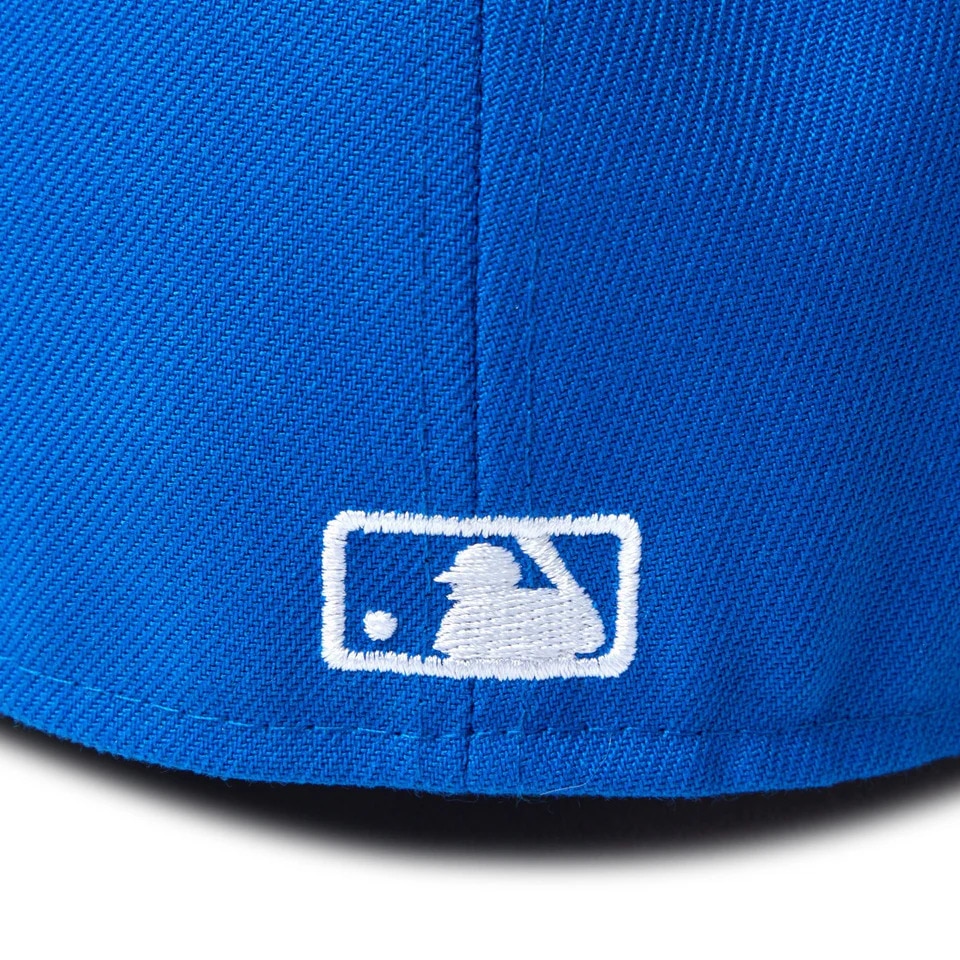 ニューエラ（NEW ERA）（メンズ、レディース）キャップ 59FIFTY ロサンゼルス・ドジャース スエットバンドブルーバイザー ライトネイビー 14460935