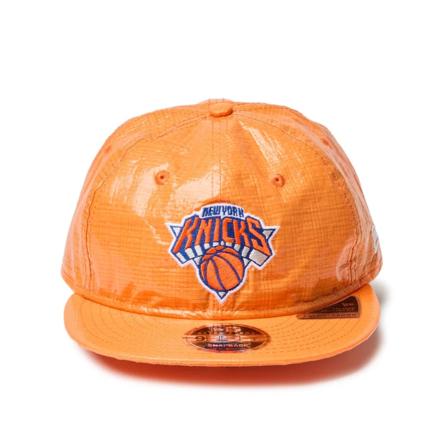 ニューエラ（NEW ERA）（メンズ、レディース）キャップ RC 9FIFTY フラットバイザー ニューヨーク・ニックス オレンジ 14517897