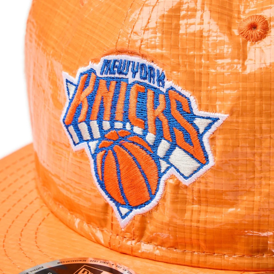 ニューエラ（NEW ERA）（メンズ、レディース）キャップ RC 9FIFTY フラットバイザー ニューヨーク・ニックス オレンジ 14517897