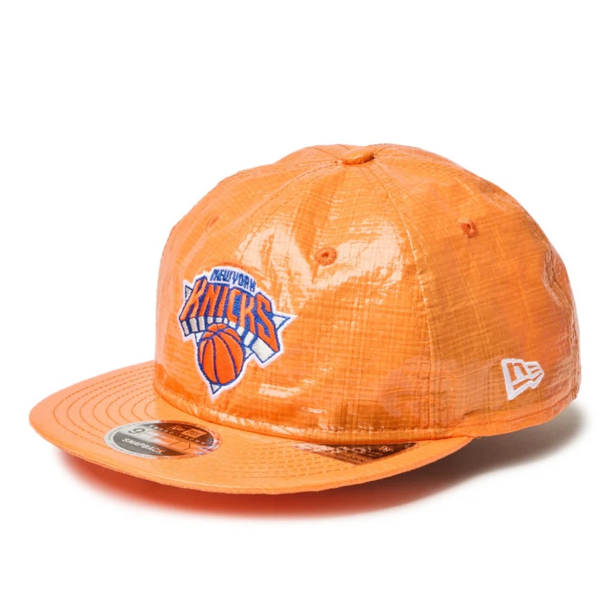 ニューエラ（NEW ERA）（メンズ、レディース）キャップ RC 9FIFTY フラットバイザー ニューヨーク・ニックス オレンジ 14517897