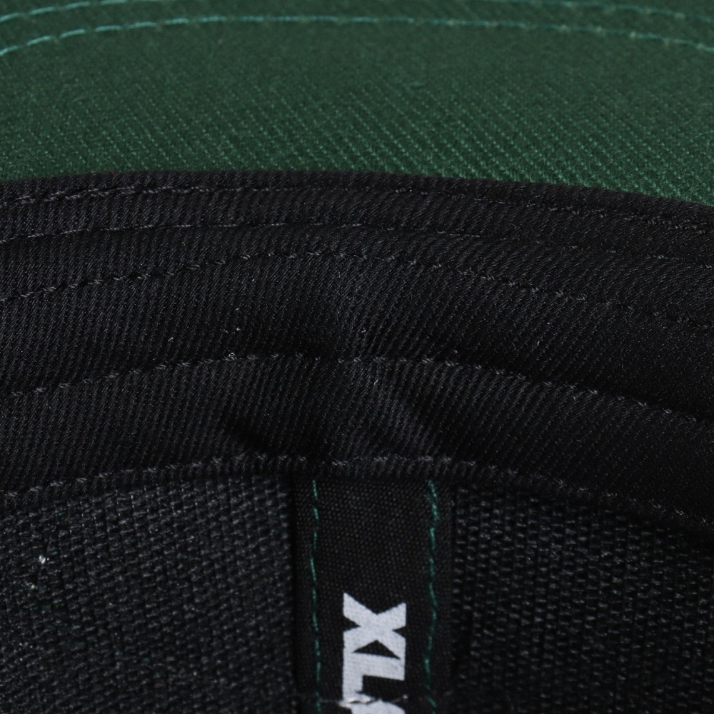 エクストララージ（XLARGE）（メンズ）帽子 OVAL ロゴ 6パネル キャップ 101252051003-GREEN