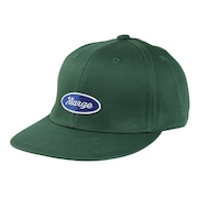 (メンズ)帽子 OVAL ロゴ 6パネル キャップ 101252051003-GREEN