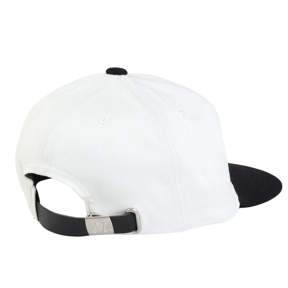 エクストララージ（XLARGE）（メンズ）帽子 OVAL ロゴ 6パネル キャップ 101252051003-WHITE