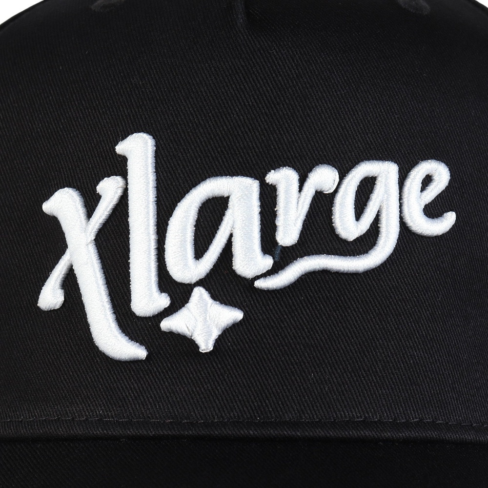 エクストララージ（XLARGE）（メンズ）帽子 COMMUNITY SPIRIT SNAPBACK キャップ 101252051006-BLACK