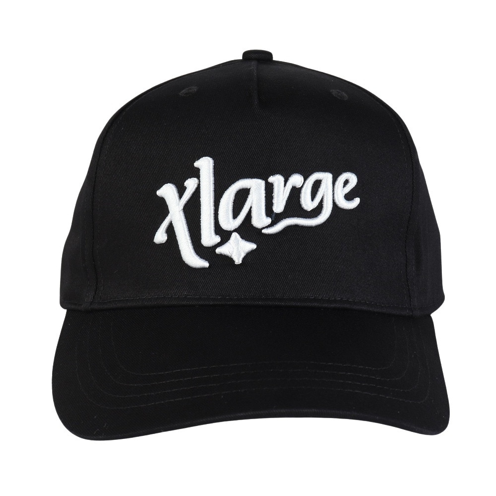 エクストララージ（XLARGE）（メンズ）帽子 COMMUNITY SPIRIT SNAPBACK キャップ 101252051006-BLACK
