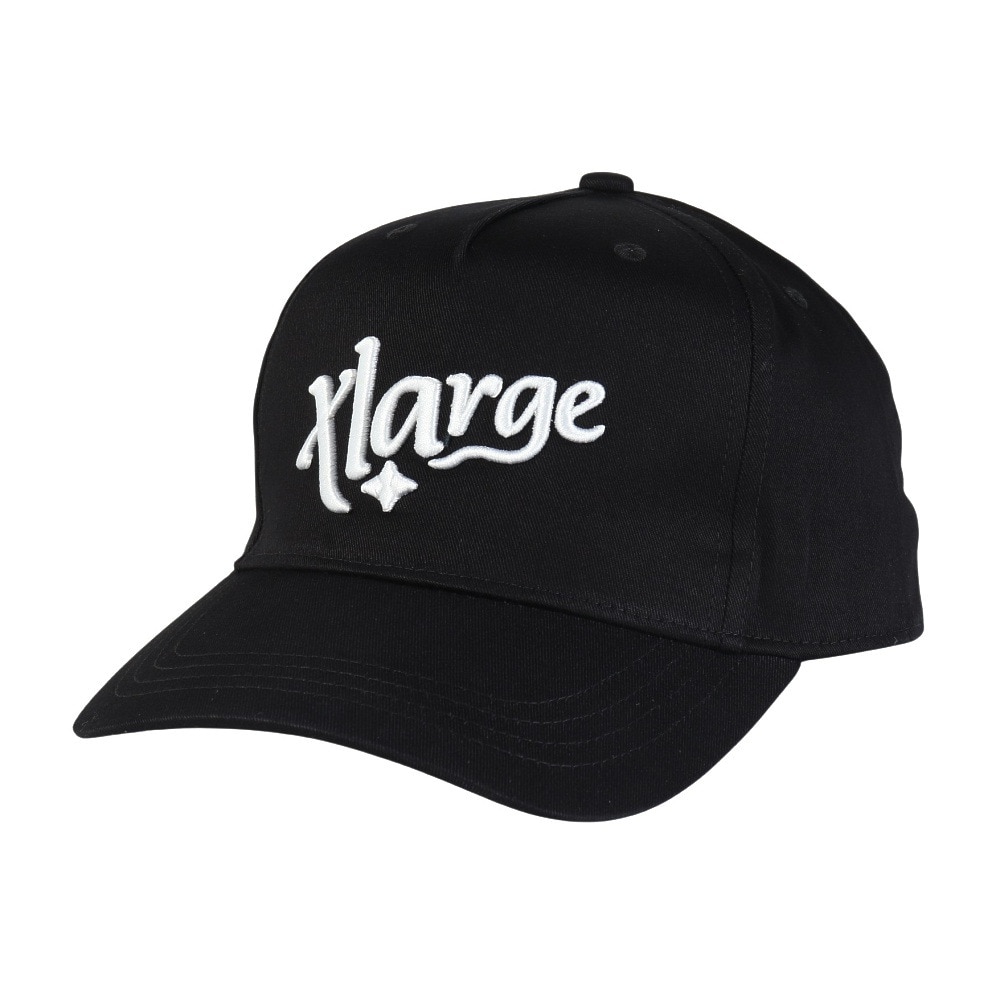 エクストララージ（XLARGE）（メンズ）帽子 COMMUNITY SPIRIT SNAPBACK キャップ 101252051006-BLACK