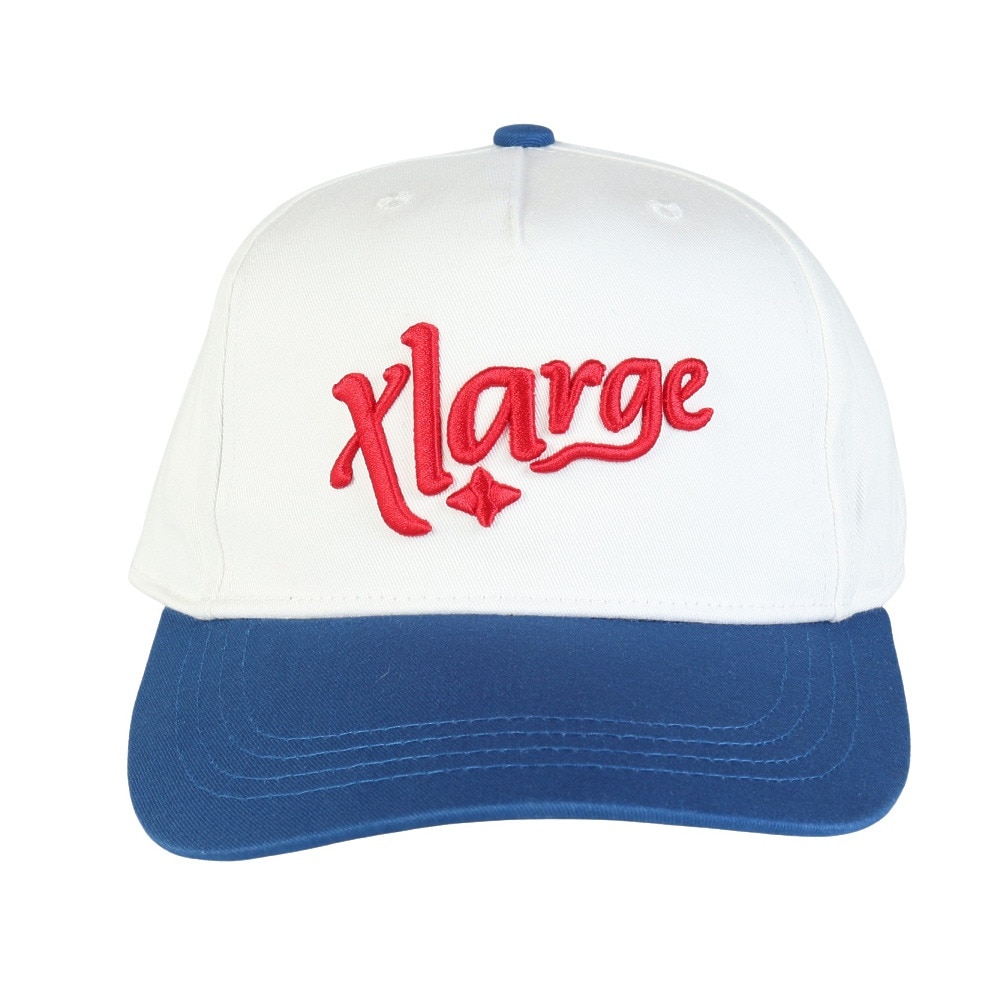 エクストララージ（XLARGE）（メンズ）帽子 COMMUNITY SPIRIT SNAPBACK キャップ 101252051006-BLUE