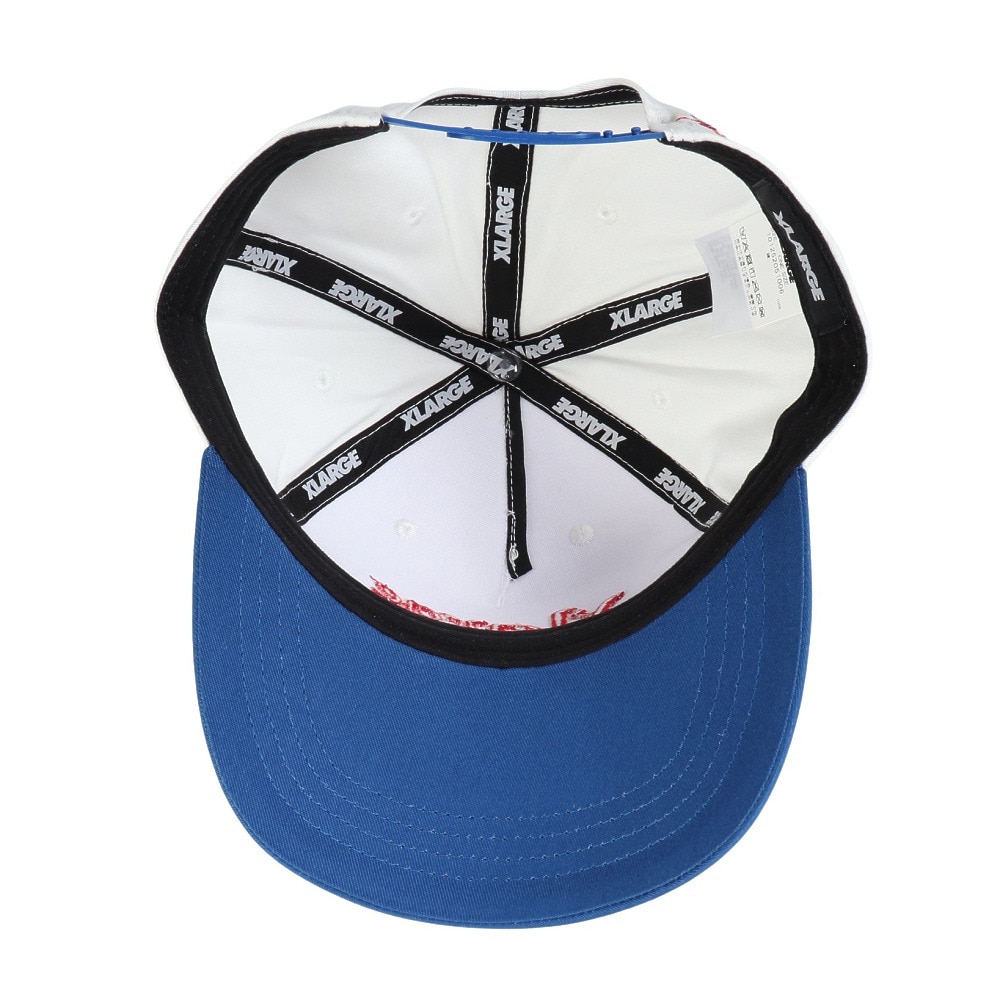 エクストララージ（XLARGE）（メンズ）帽子 COMMUNITY SPIRIT SNAPBACK キャップ 101252051006-BLUE