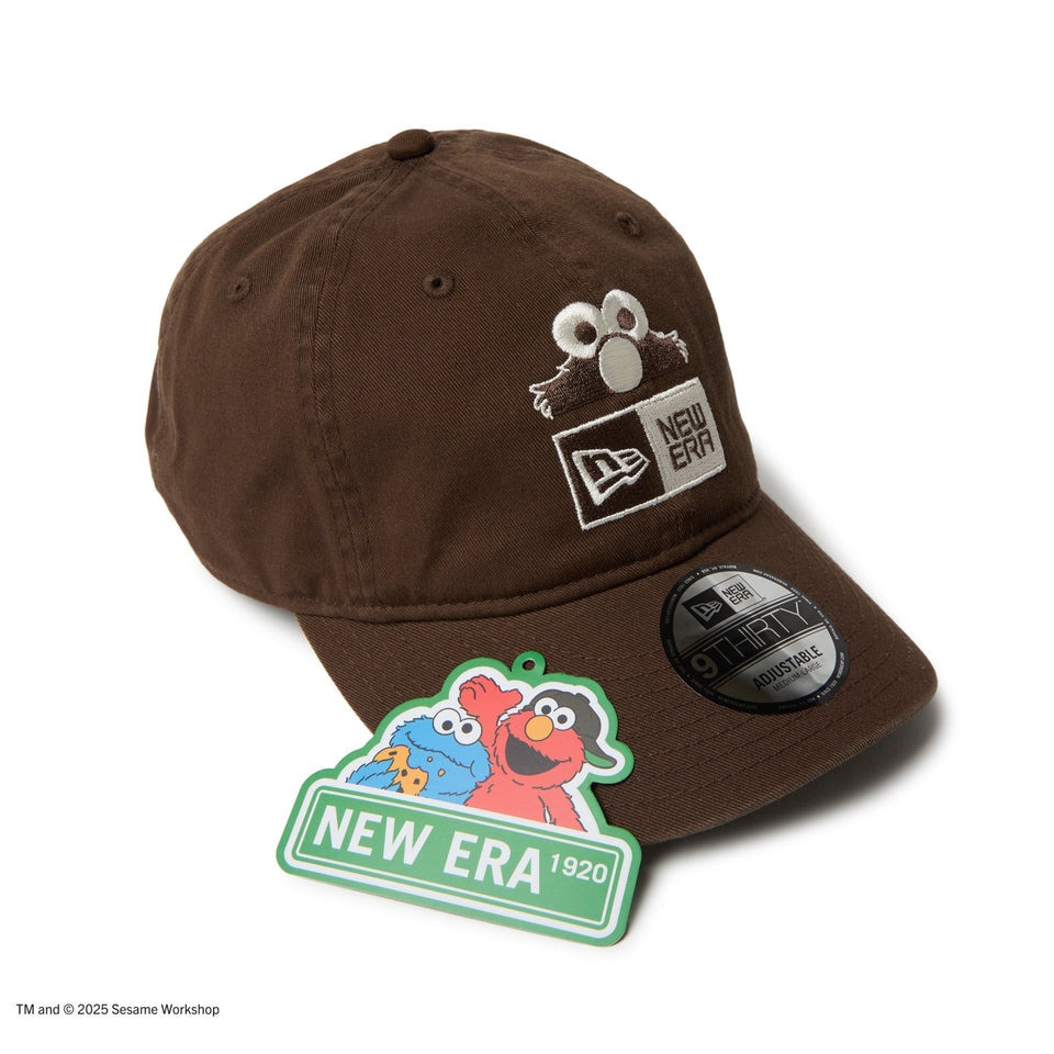 ニューエラ（NEW ERA）（メンズ、レディース）帽子 キャップ 9THIRTY SESAME STREET セサミストリート ボックスロゴ エルモ 14682584