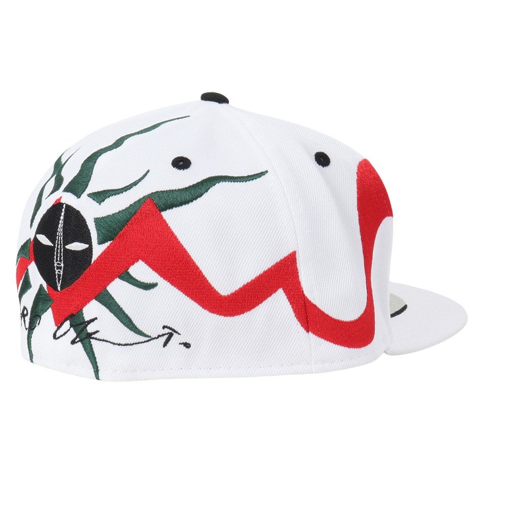 ニューエラ（NEW ERA）（メンズ）帽子 59FIFTY 岡本太郎 太陽 ホワイト