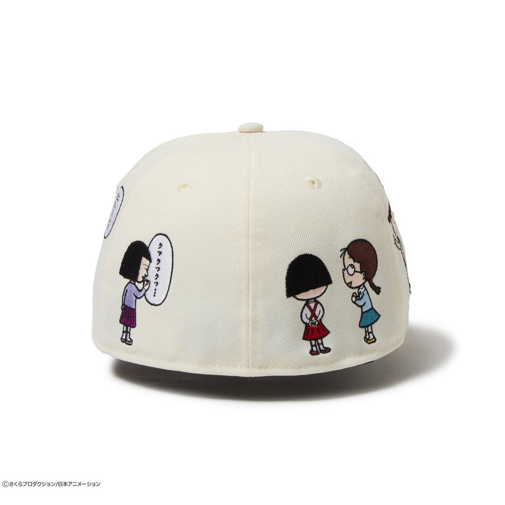 ニューエラ（NEW ERA）（メンズ、レディース）帽子 キャップ 59FIFTY ちびまる子ちゃん オールオーバー 14693459