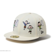 (メンズ、レディース)帽子 キャップ 59FIFTY ちびまる子ちゃん オールオーバー 14693459