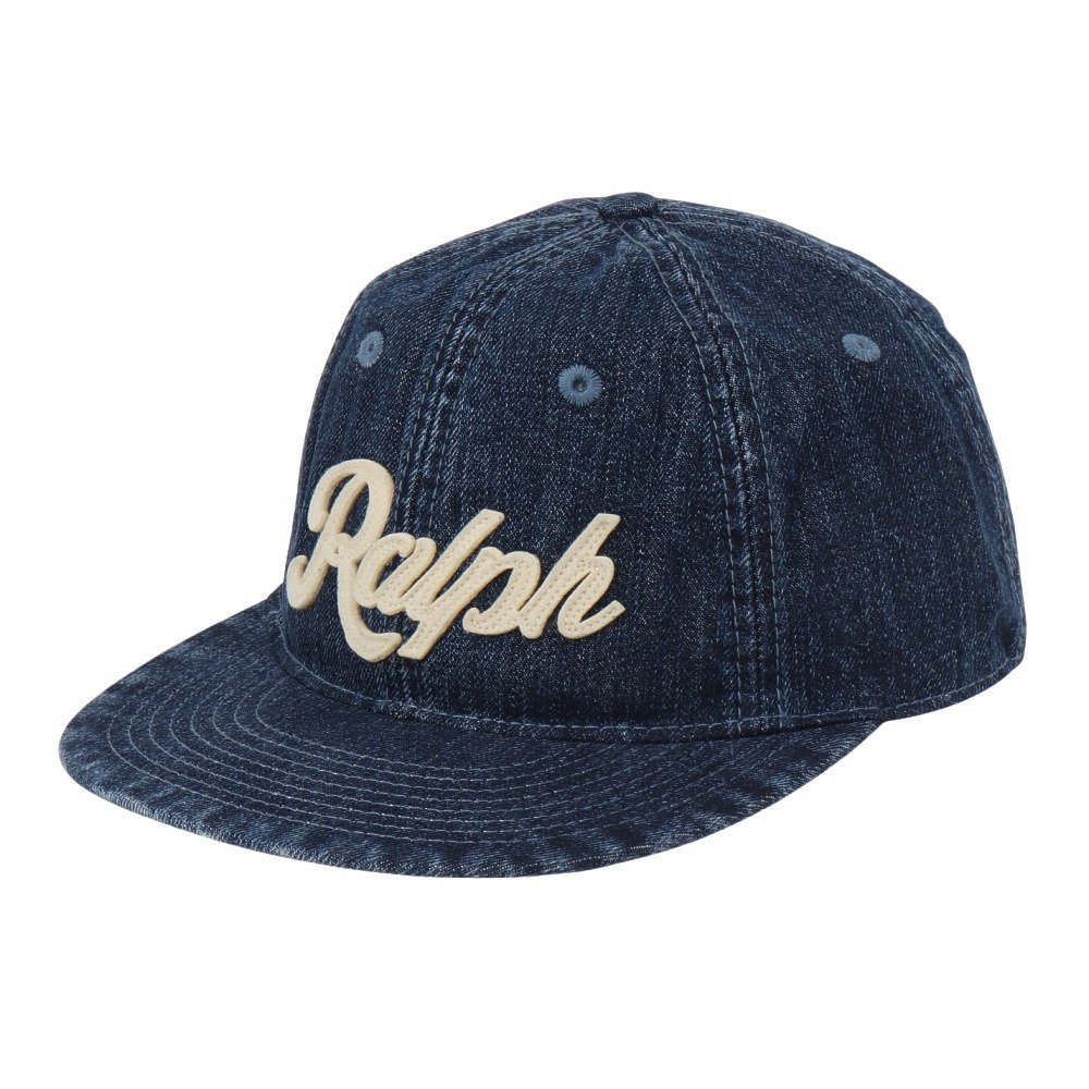 Polo Ralph Lauren デニムキャップ 帽子 ラルフ ローレン（RALPH LAUREN）（メンズ）帽子 ロゴ デニム ボール