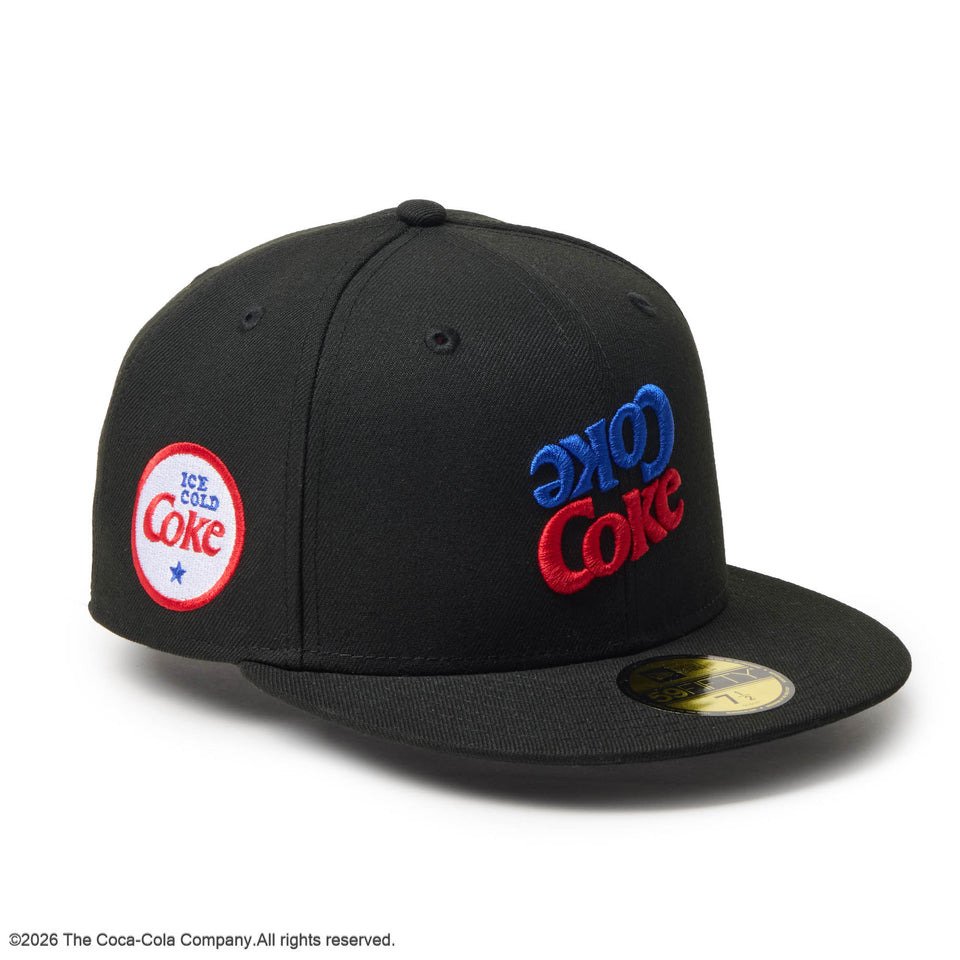 ニューエラ（NEW ERA）（メンズ、レディース）帽子 59FIFTY コカ