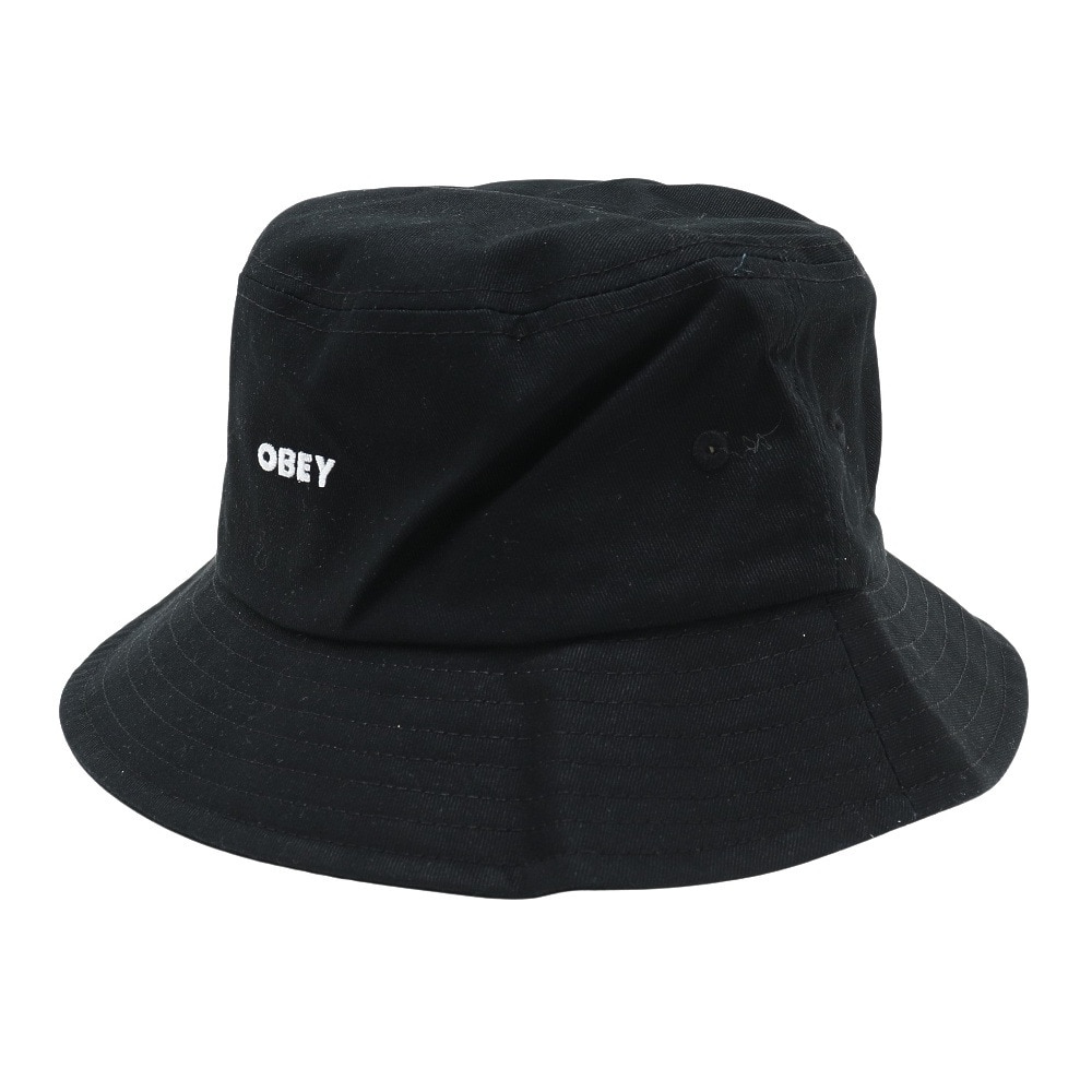 ＯＢＥＹ BOLD TWILL BUCKET HAT 100520055BLK22U Ｆ 90 帽子