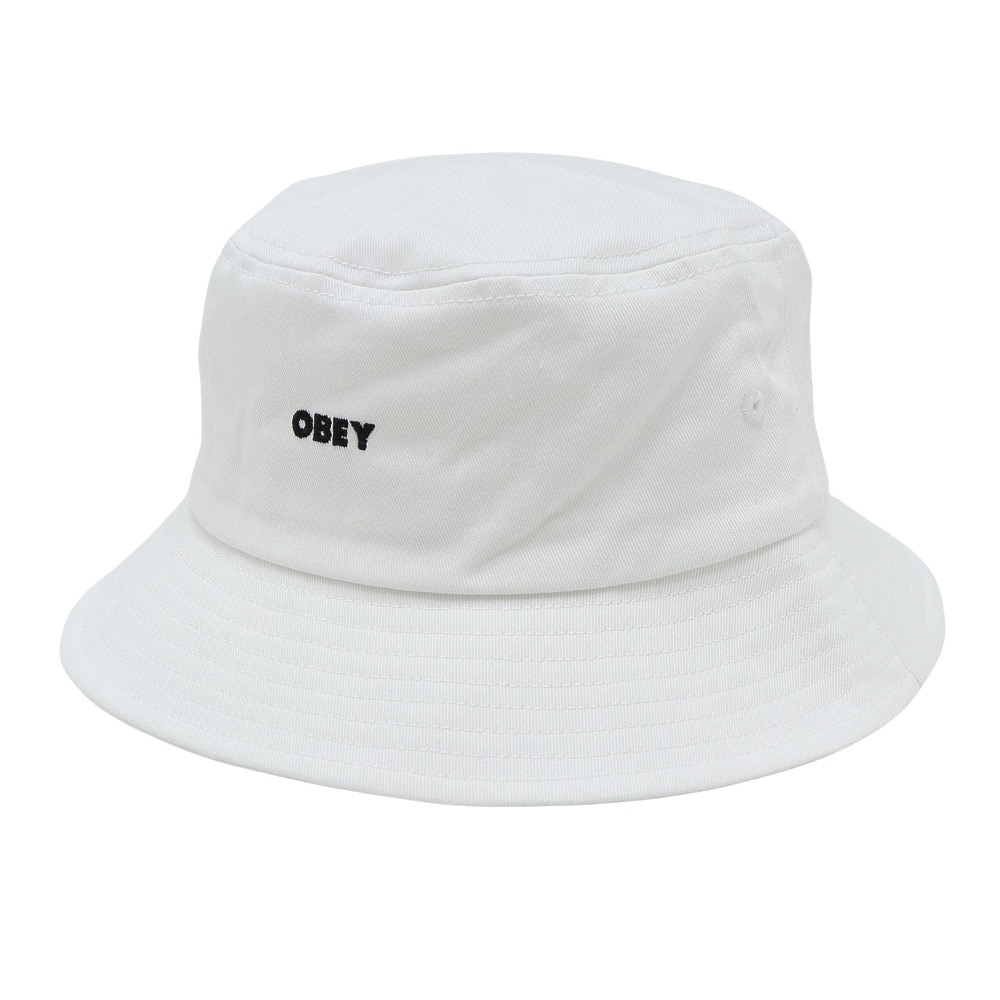 ＯＢＥＹ BOLD TWILL BUCKET HAT 100520055WHT22U Ｆ 10 帽子