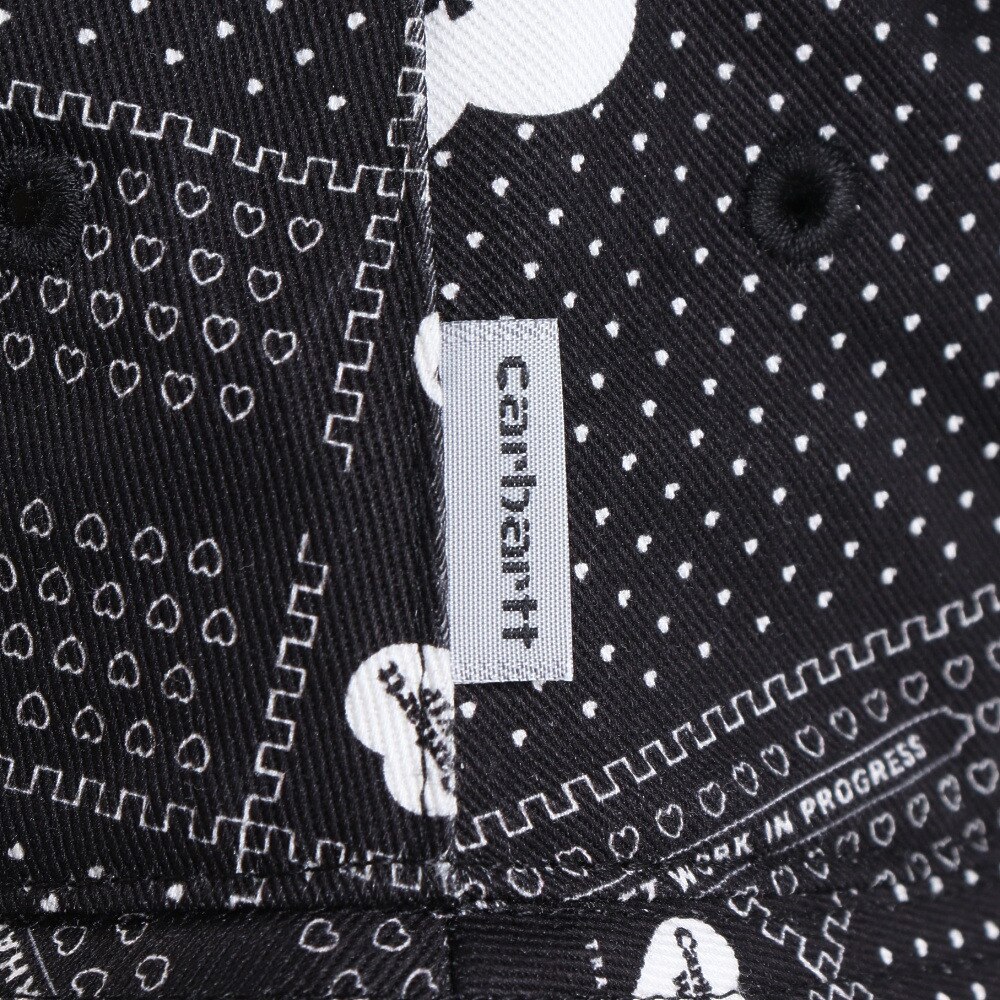 カーハート（CARHARTT）（メンズ）グラフィックバケットハット Heart Bandana AOP Black I03320924MXX