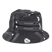 (メンズ)グラフィックバケットハット Heart Bandana AOP Black I03320924MXX