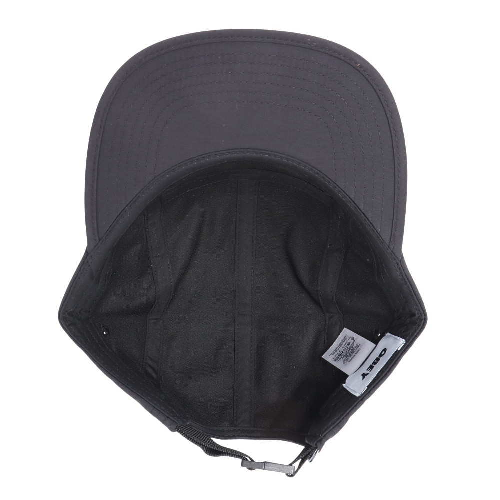 オベイ（OBEY）（メンズ）BOLD NYLON CAMP キャップ 100490129BLK