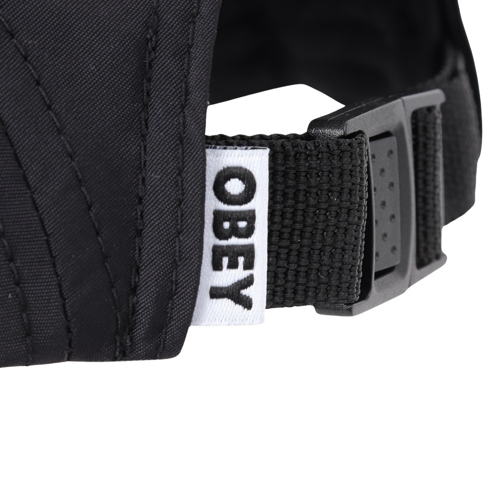 オベイ（OBEY）（メンズ）BOLD NYLON CAMP キャップ 100490129BLK
