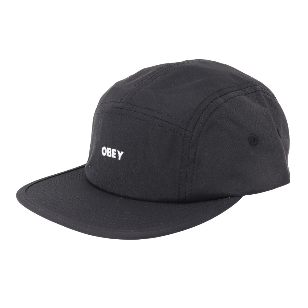 オベイ（OBEY）（メンズ）BOLD NYLON CAMP キャップ 100490129BLK