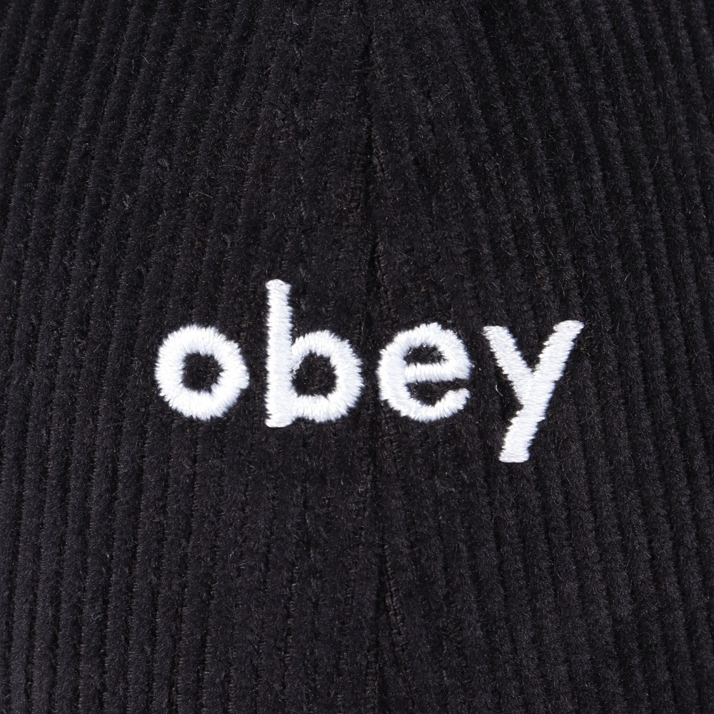オベイ（OBEY）（メンズ）LOWERCASE コーデュロイ 6 パネル キャップ 100580378BLK