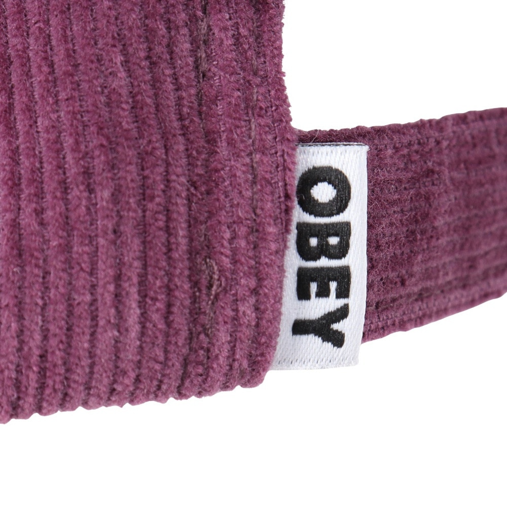 オベイ（OBEY）（メンズ）LOWERCASE コーデュロイ 6 パネル キャップ 100580378PLP