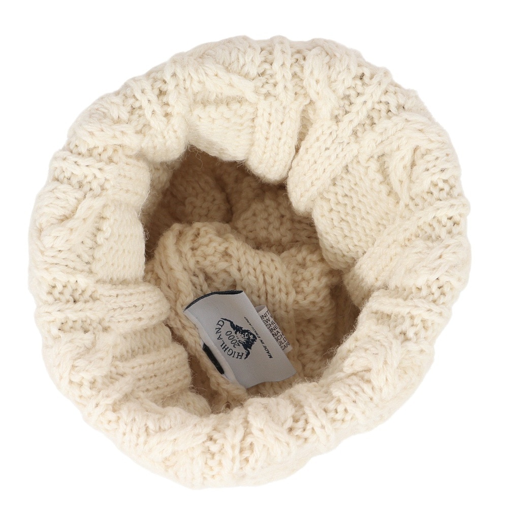 その他ブランド（OTHER BRAND）（メンズ、レディース）BW 016 Cable ボブニットキャップ HL-23FW-0001 Aran