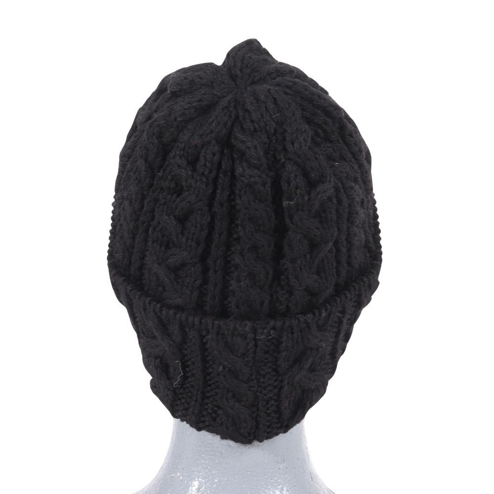 その他ブランド（OTHER BRAND）（メンズ、レディース）BW 016 Cable ボブニットキャップ HL-23FW-0001 Black |  スポーツ用品はスーパースポーツゼビオ