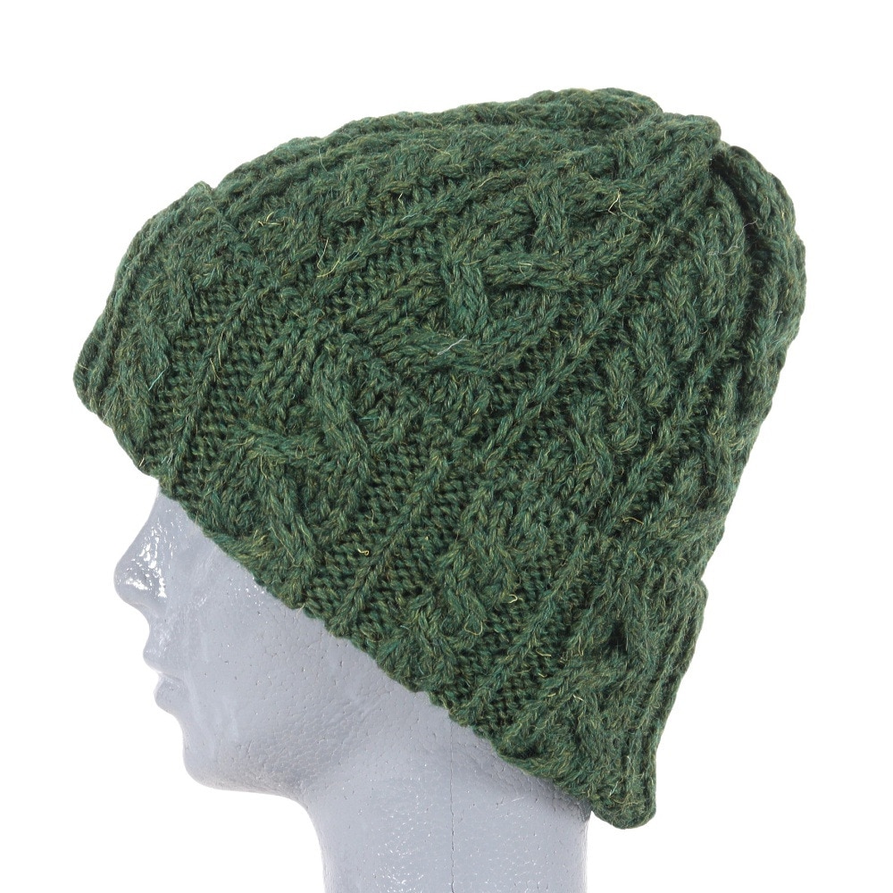 その他ブランド（OTHER BRAND）（メンズ、レディース）BW 016 Cable ボブニットキャップ HL-23FW-0001 Celtic Grn