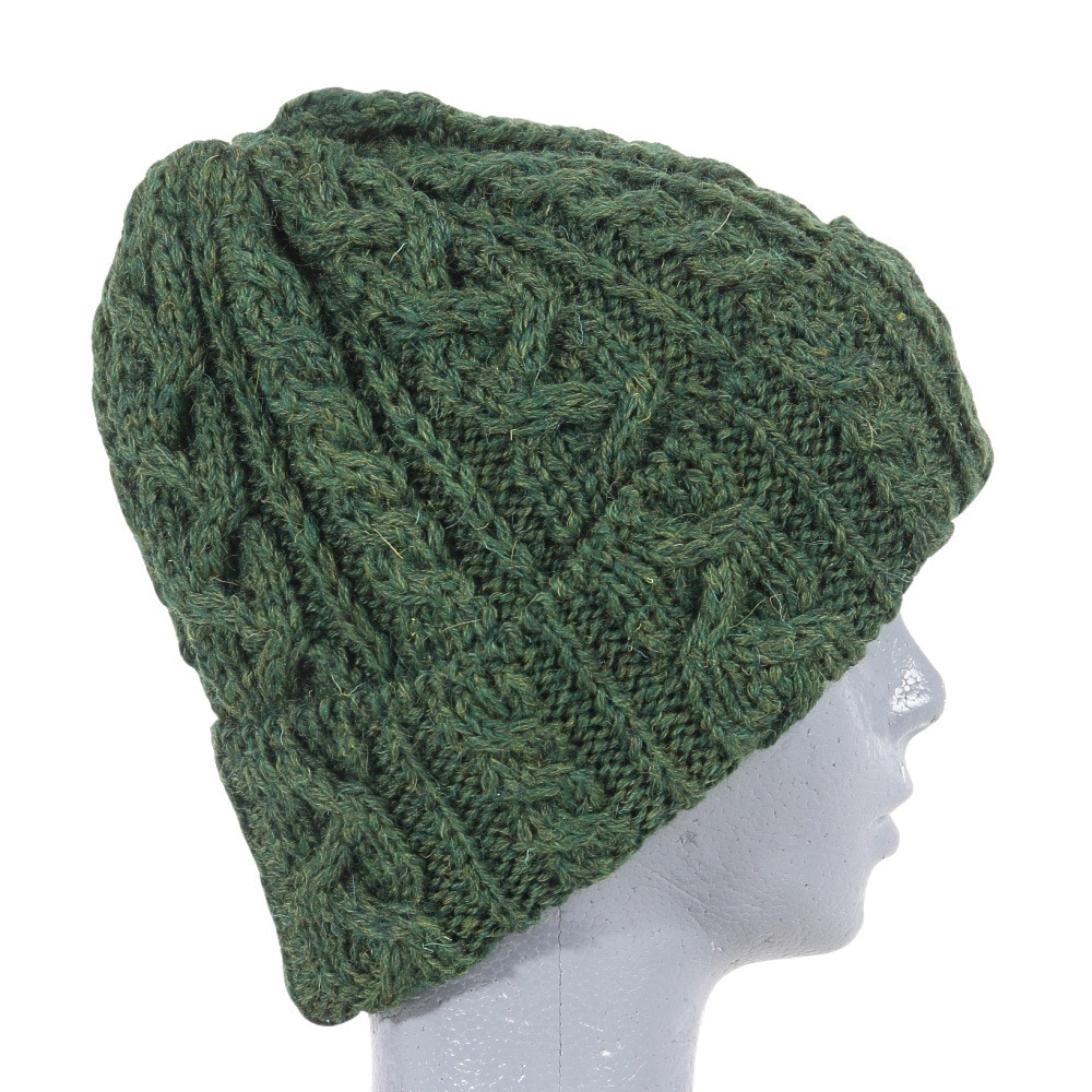 その他ブランド（OTHER BRAND）（メンズ、レディース）BW 016 Cable ボブニットキャップ HL-23FW-0001 Celtic Grn