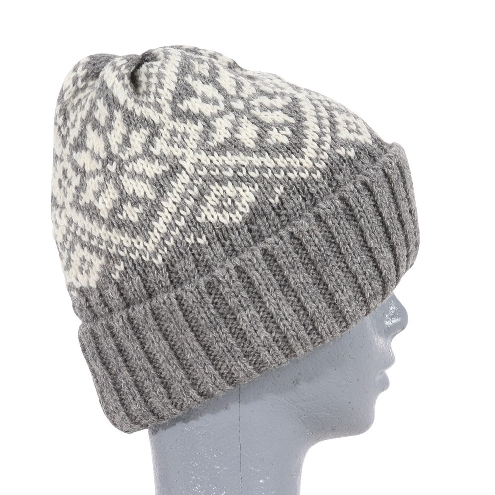 その他ブランド（OTHER BRAND）（メンズ、レディース）BW Snowflake ボブニットキャップ HL-23FW-0005 Steel