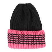 (メンズ、レディース)Line ボブニットキャップ HL-23FW-0021 Black